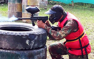 Paintball in Rishikesh